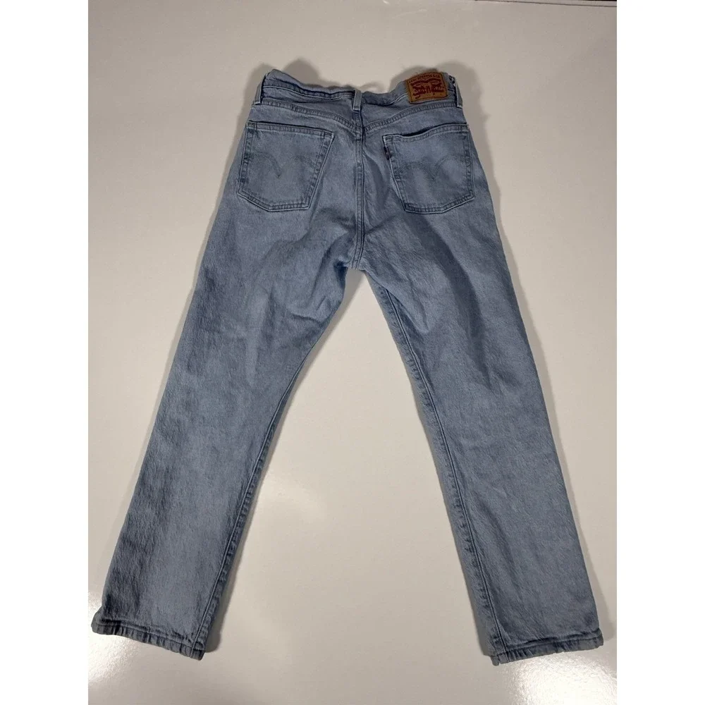 Levi's 501 29x26 Original Fit Jeans Men's Button Fly Light Wash Denim USA Iconic